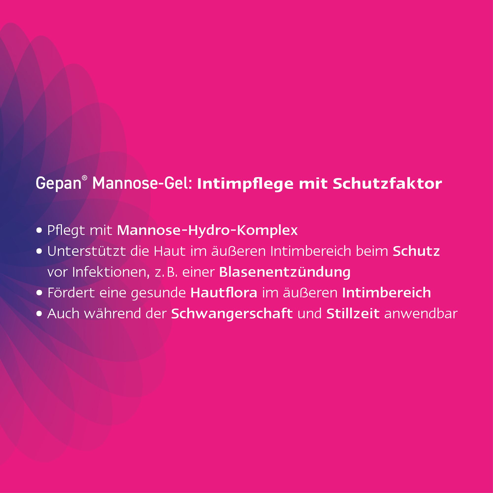 Gepan Mannose-Gel die Intimpflege mit Schutzfaktor 30ml