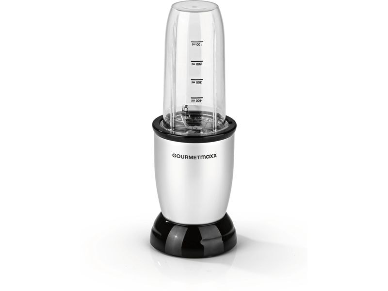 GOURMETmaxx Nährstoffextraktor Nutrition Schwarz/Silber Multifunktionaler Nährstoffextraktor für Smoothies, Suppen und mehr