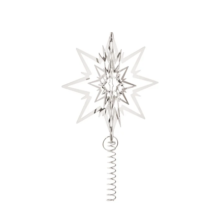 Georg Jensen - Tannenbaumspitze Stern medium, Weissgold