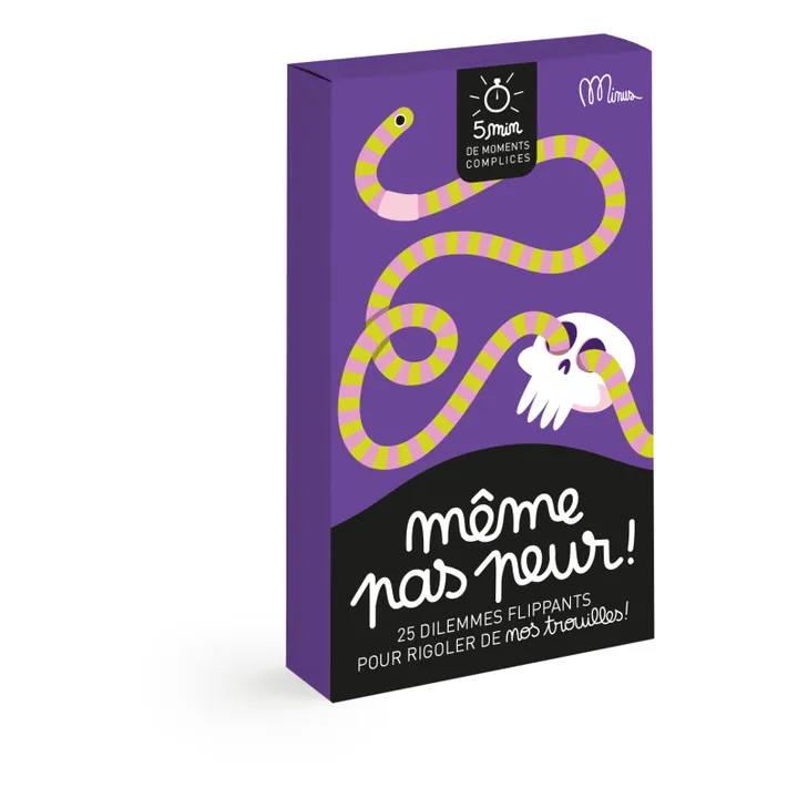 Minus Editions Jeu de cartes - Même pas peur