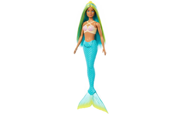 Barbie Anziehpuppe »Barbie Meerjungfrau Blau«