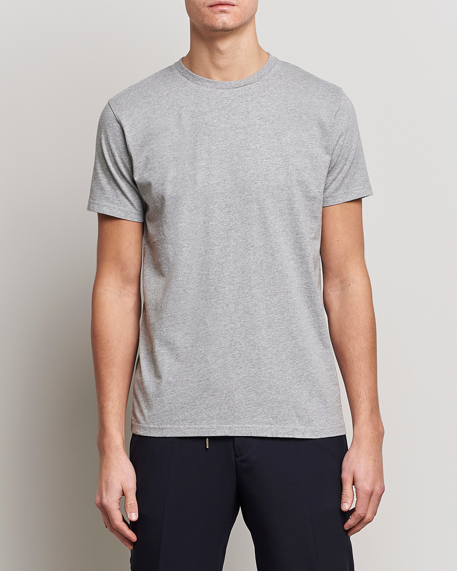 3-Pack Classic Organic T-Shirt Optical White/Heather Grey/Deep Black