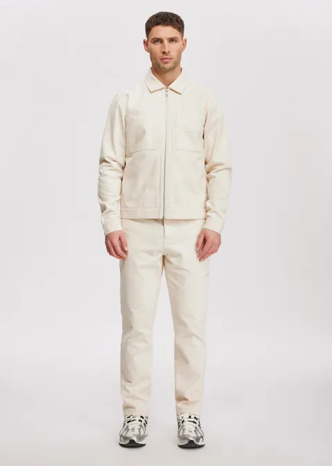 Dash twill broek off-white (CREME)
