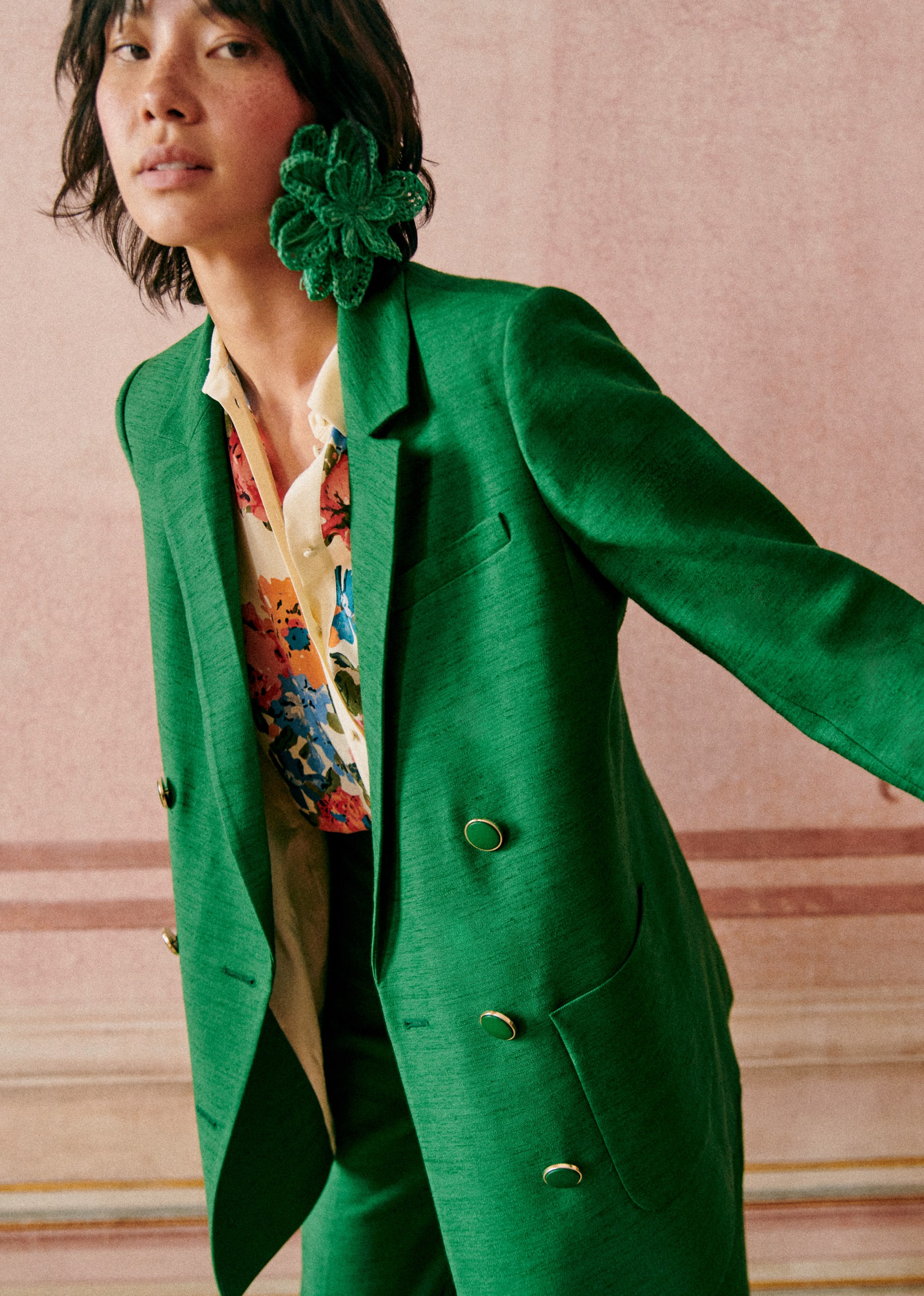 Veste Agnes - Vert Garden - E-SHOP/VESTES 5905715