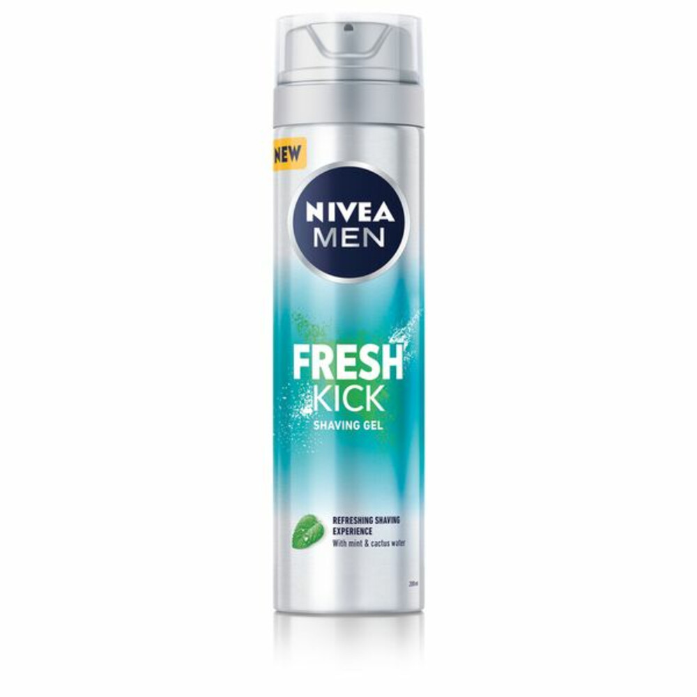 Nivea Men Scheergel Fresh Kick200 ml