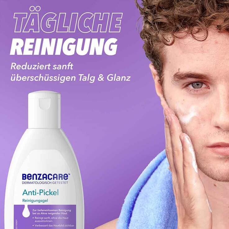 Benzacare Anti-Pickel Reinigungsgel, 120 ml