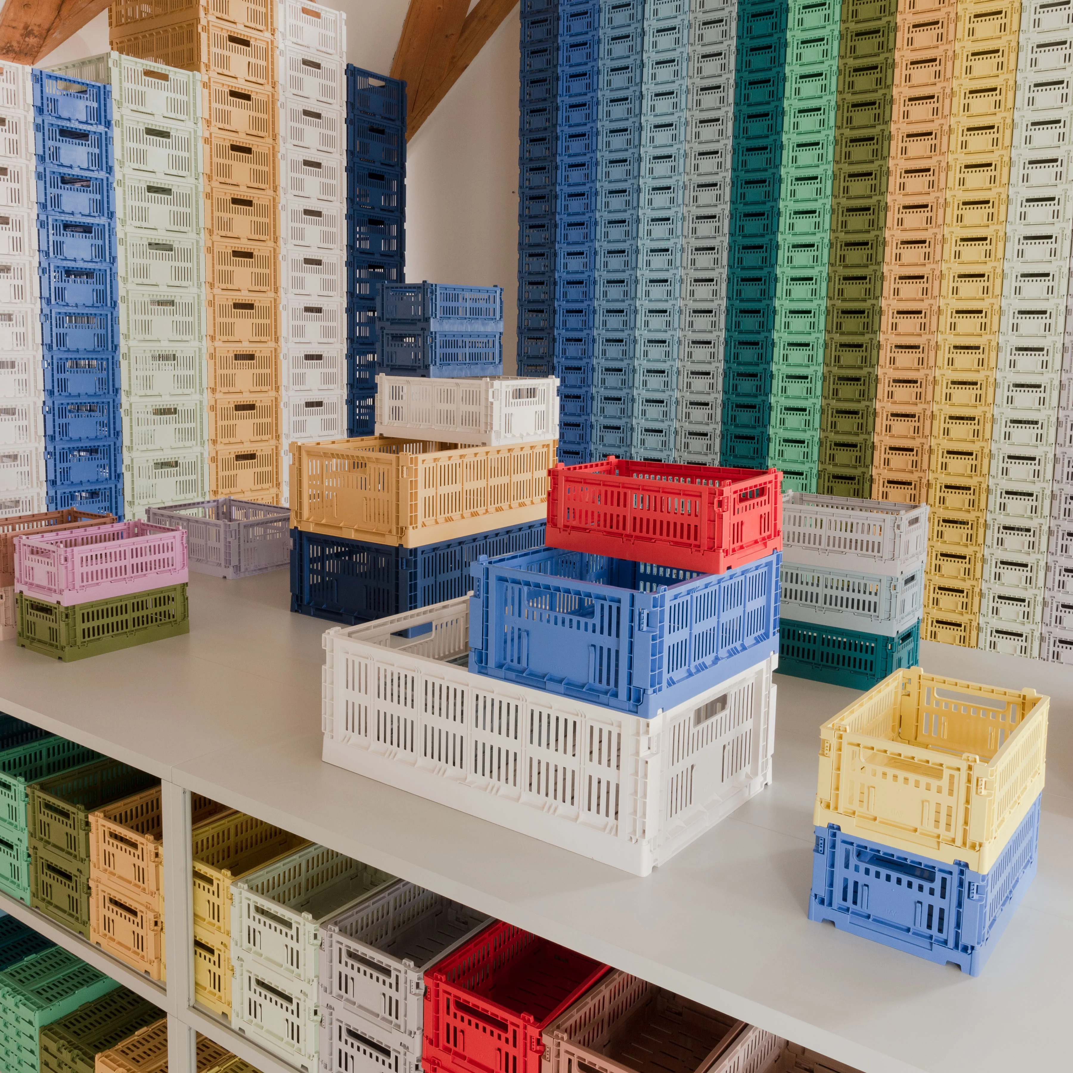 COLOUR CRATE - Panier | Bleu