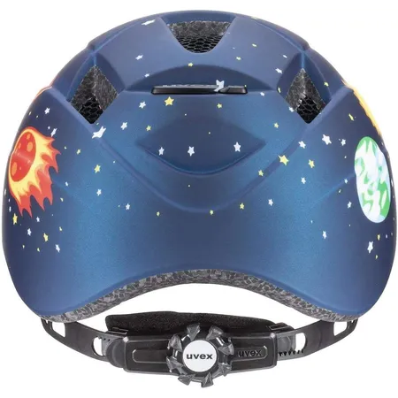 Uvex Unisex Jugend, kid 2 cc Fahrradhelm, Größe 46 - 52 cm, Dark blue rocket man