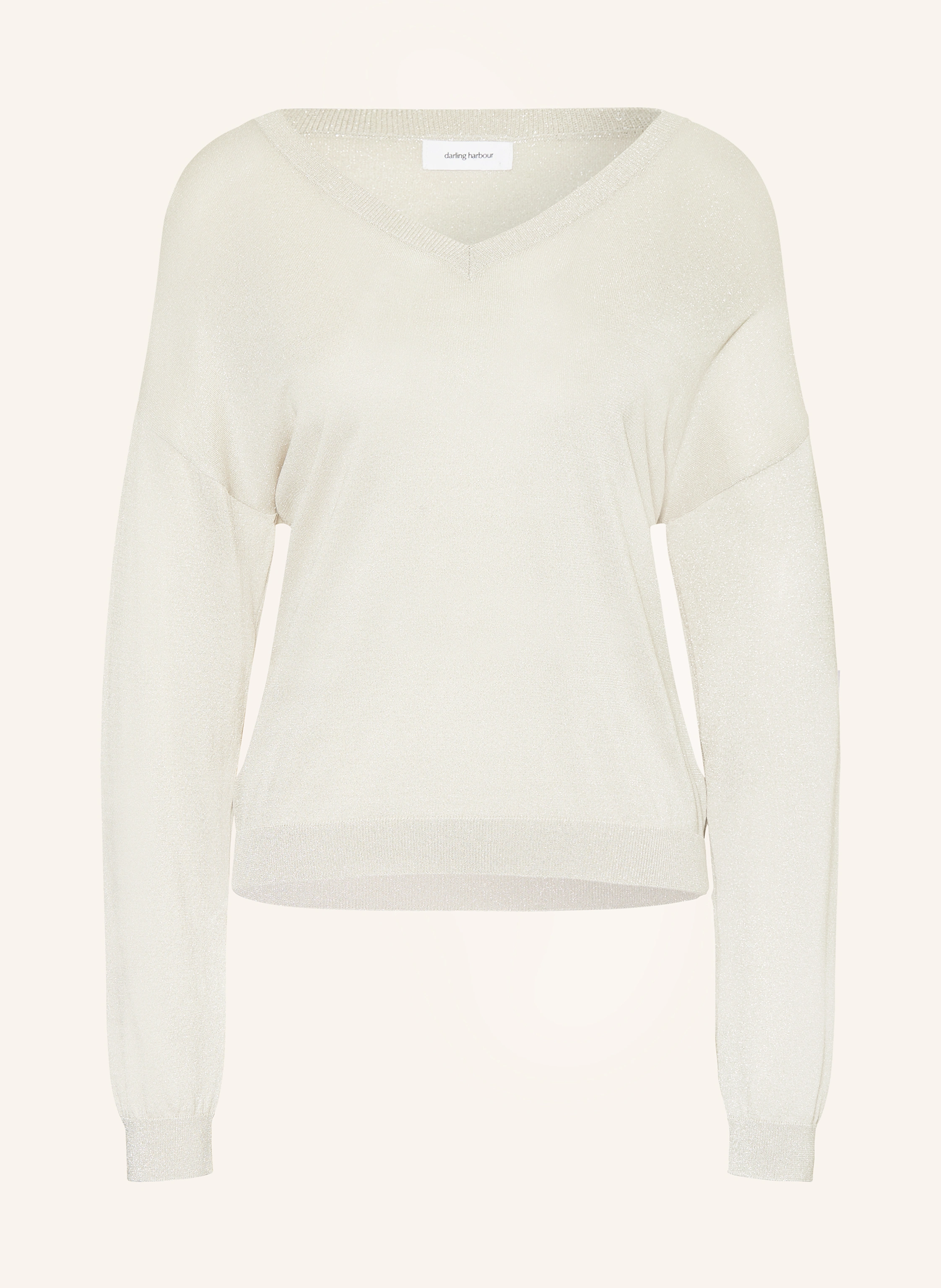 darling harbour Pullover mit Glitzergarn