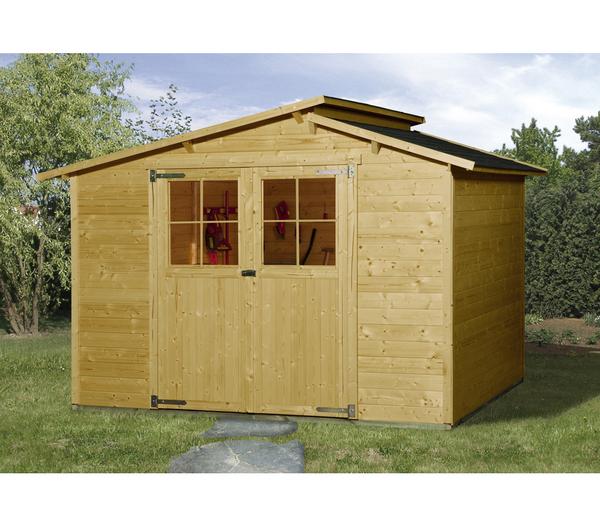 Weka Gartenhaus 323 Gr.4, ca. B330/H232/T273