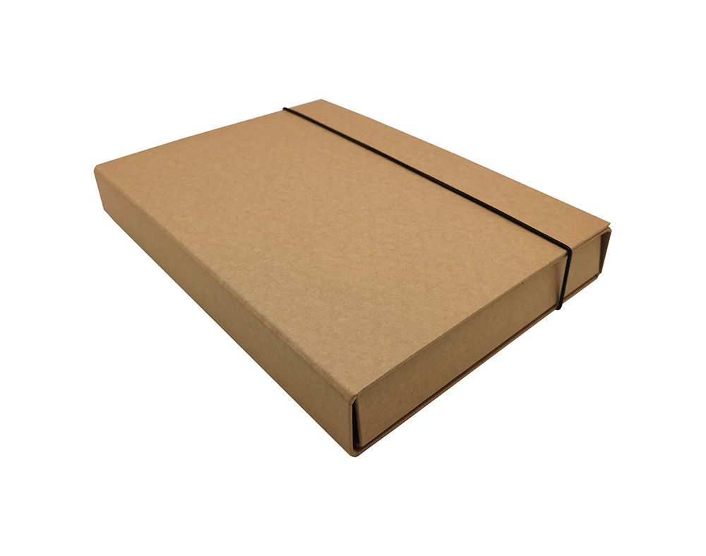 CAPA COM ELÁSTICO A4 AUCHAN KRAFT RECICLADO