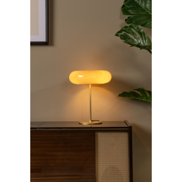 Lucide tafellamp Sentino Ø30cm taupe