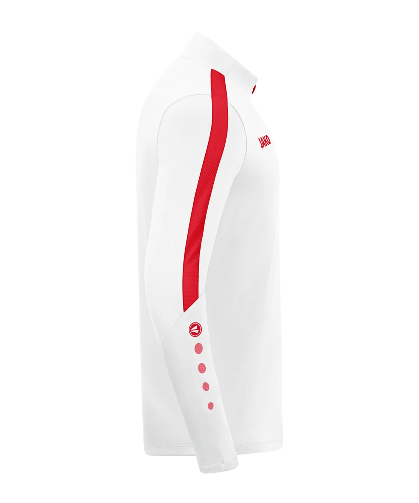 JAKO Power Sweatshirt Kids Weiss Rot F004