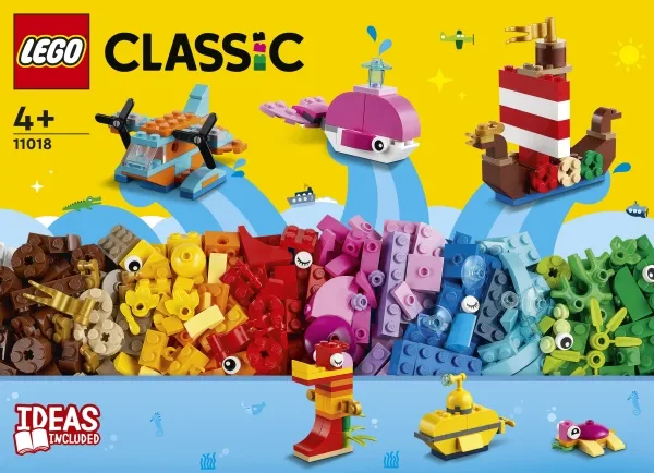 LEGO CLASSIC 11018 - Kreativt hav-sjov