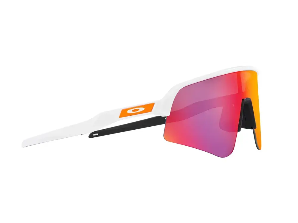 Oakley Sutro Lite Sweep Fietsbril Prizm Road Lens Mat Wit