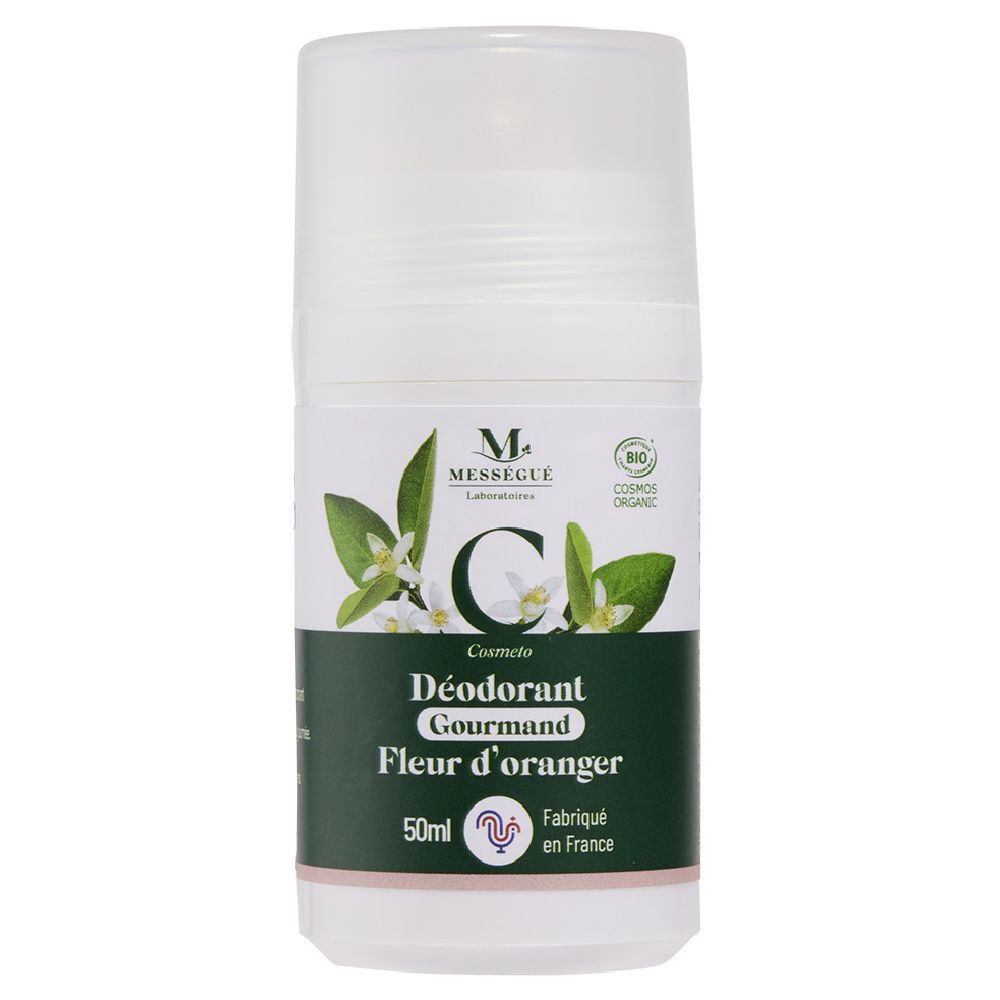 Déodorant fleur d'oranger Mességué certifié Bio Cosmos 50ml