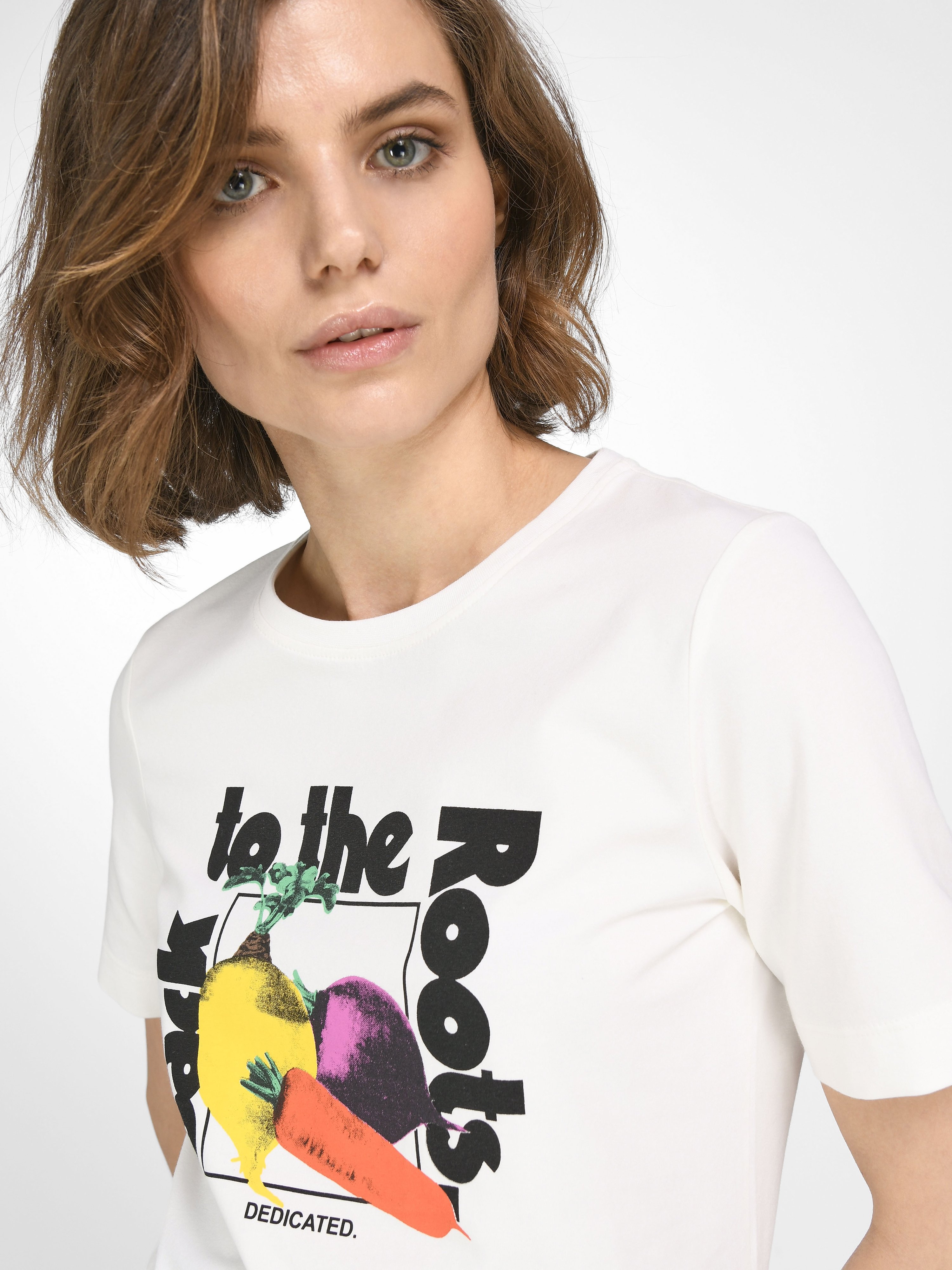 Rundhals-Shirt