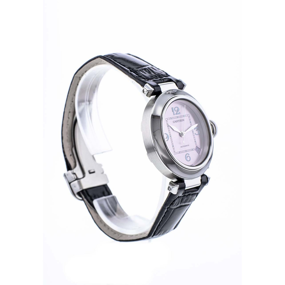 Montre d'occasion Cartier Pasha femme automatique acier