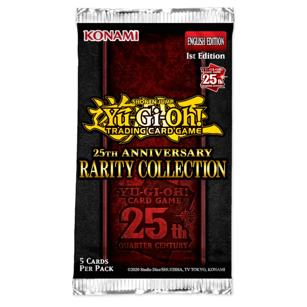 Yu-Gi-Oh! Sammelkartenspiel: Boosterpack-Sortiment der Raritätskollektion zum 25-jährigen Jubiläum