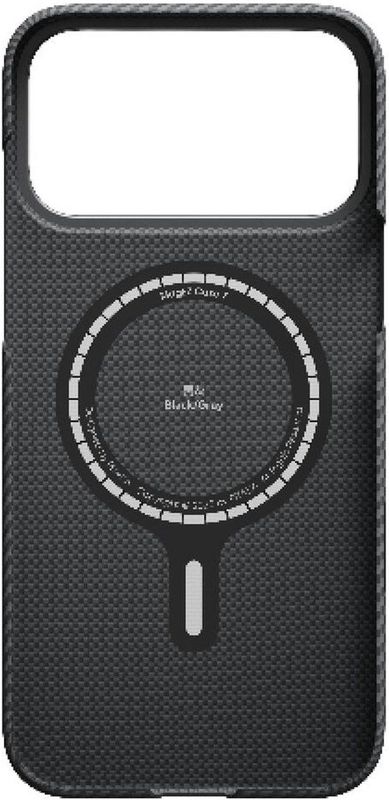 PITAKA - Ultra-Slim Case - Zwart/Grijs - iPhone 17 Pro