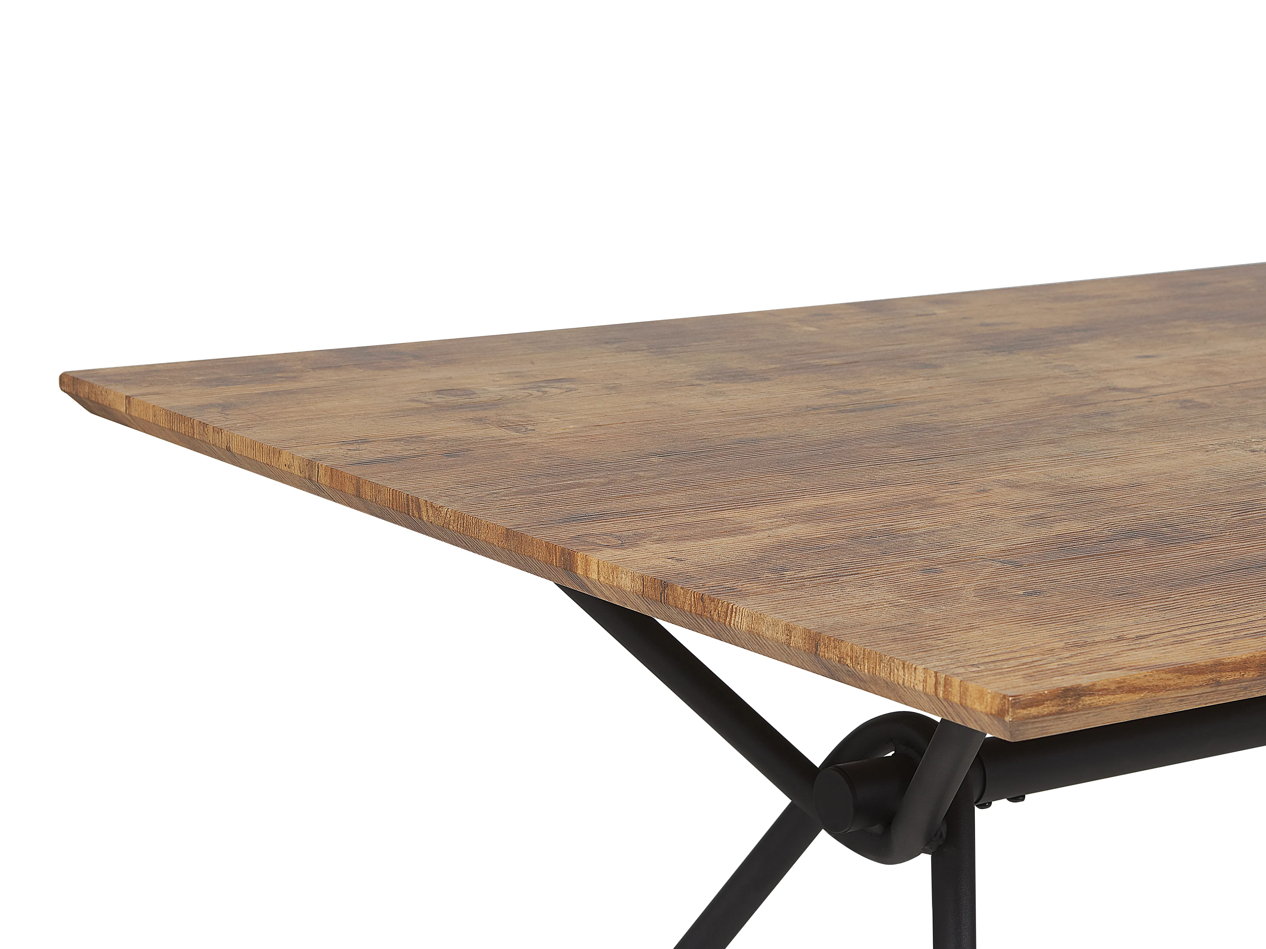 Eettafel AMSTERDAM Donkerbruin 90 cm 160 cm