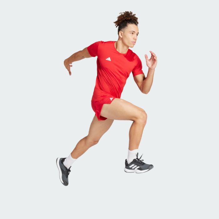 adidas Herre T-shirts Adizero Running T-shirt Rød