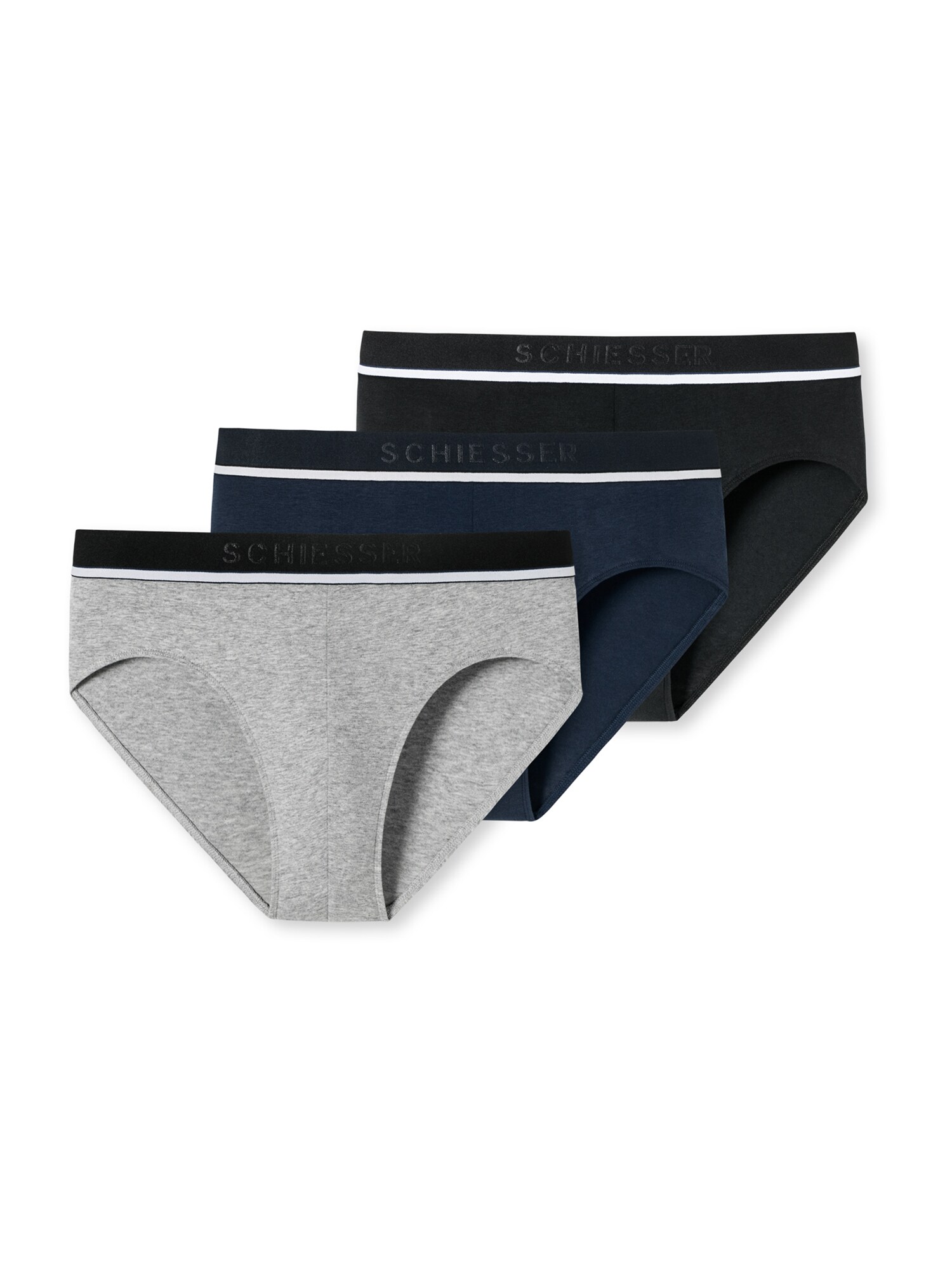 Schiesser Herren Slip 95/5 Organic Cotton 3er Pack