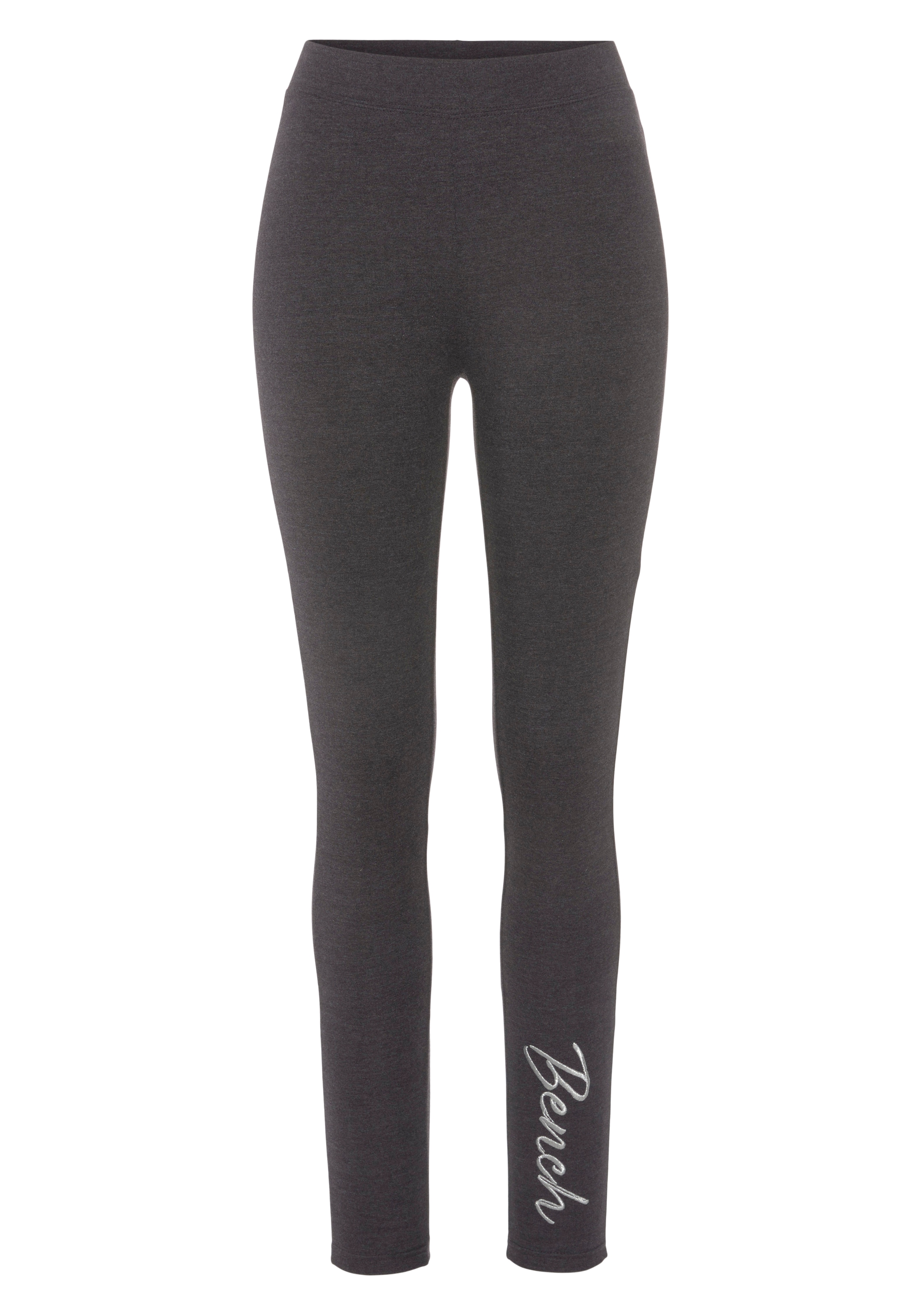 Bench. Loungewear Leggings  mit glänzender Logostickerei, Loungewear