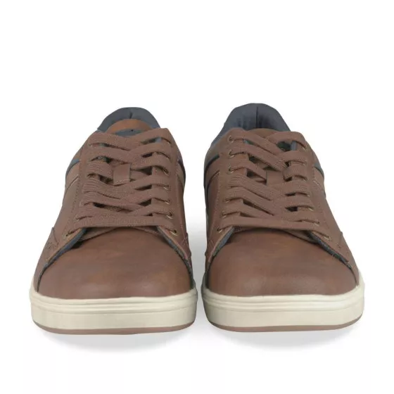 Baskets MARRON DENIM SIDE