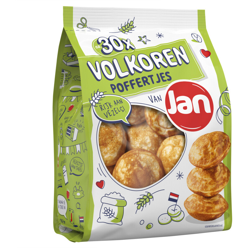 Jan Volkoren poffertjes