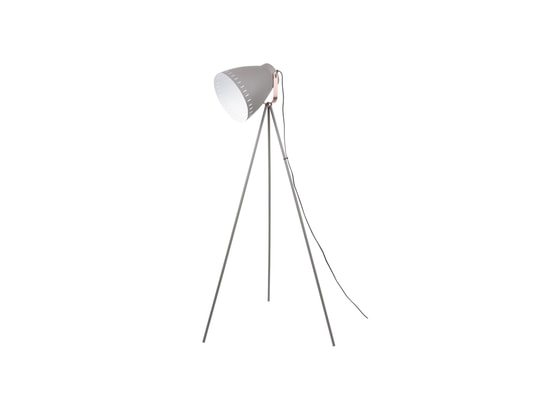 LEITMOTIV - Lampadaire salon Lampadaire design trepied mingle - h. 145 cm - gris