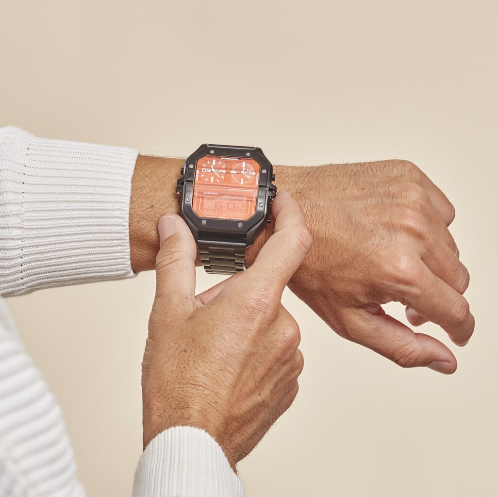Montre Diesel Clasher Noir