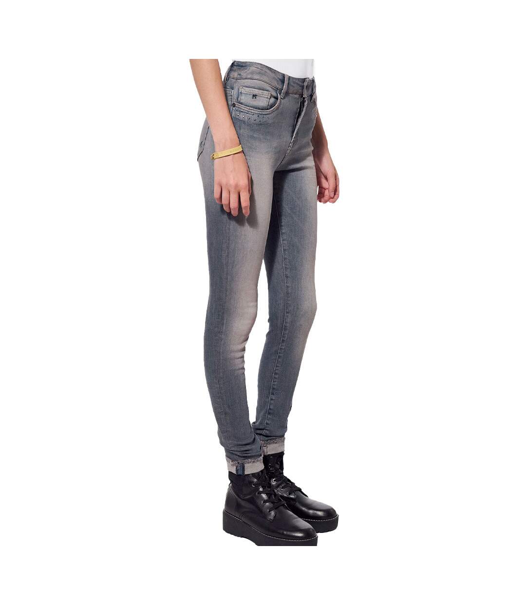 Jean Skinny Gris Femme Kaporal Jena