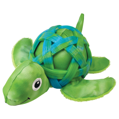 KONG Hundespielzeug Sea Shells Schildkröte M/L