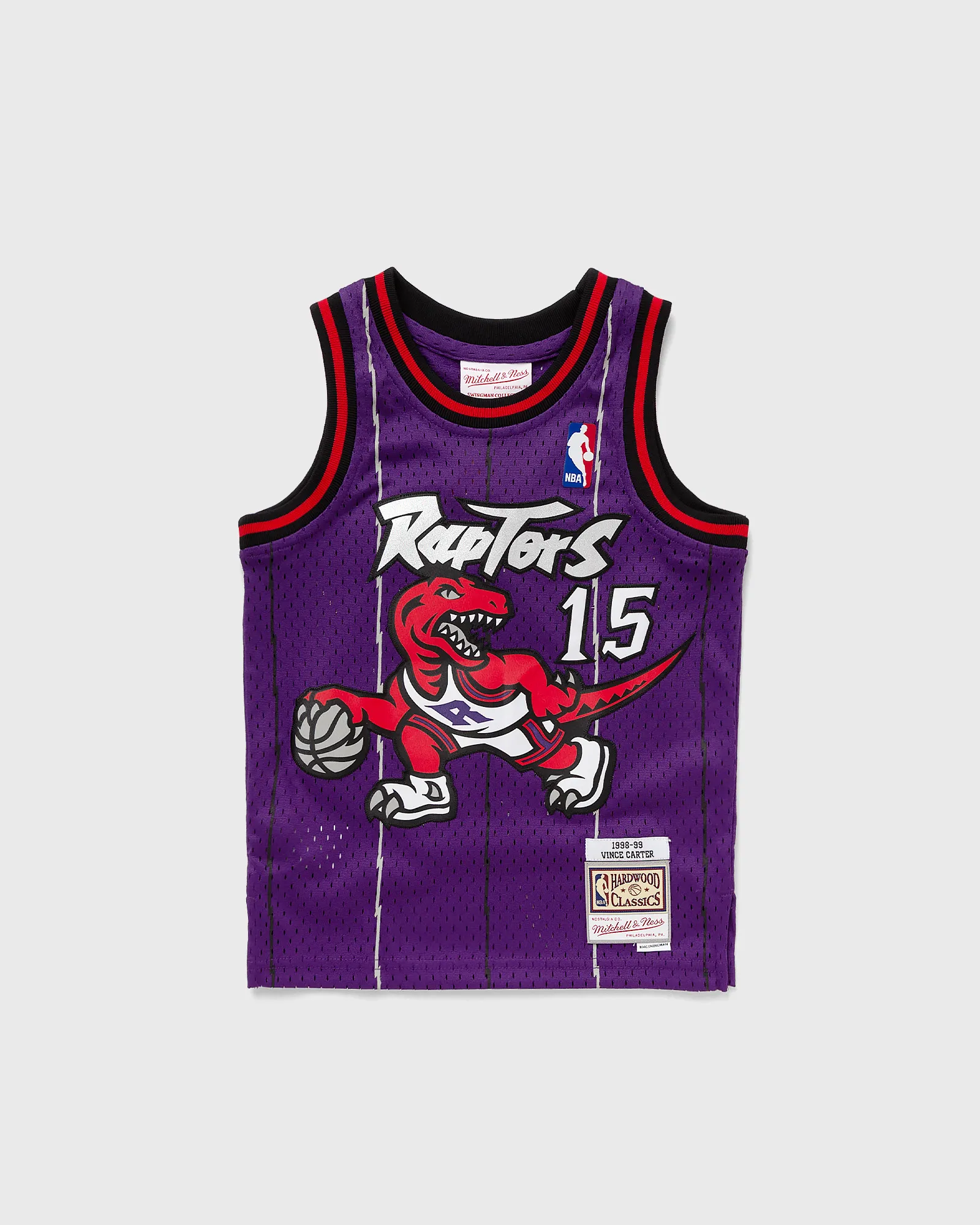 Mitchell & Ness NBA SWINGMAN JERSEY TORONTO RAPTORS ROAD 1998-99 VINCE CARTER #15