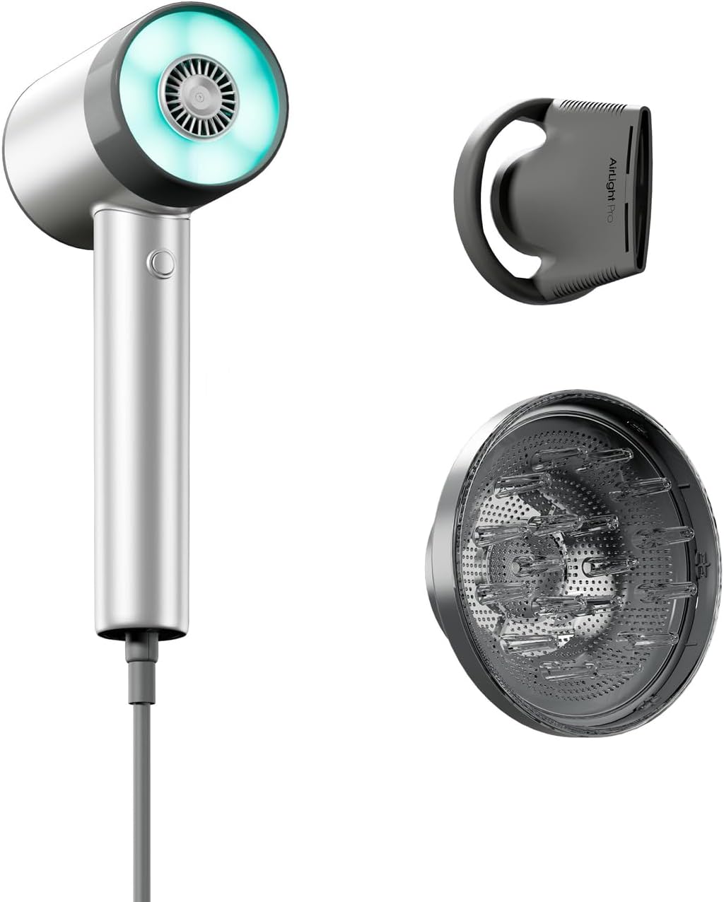 L'Oréal Professionnel, AirLight Pro, Sèche-Cheveux à la Technologie Lumière Infrarouge Brevetée, Sèchage Puissant, Rapide & Précis, Préserve l'Hydratation du Cheveu, Sans abmer le cheveu