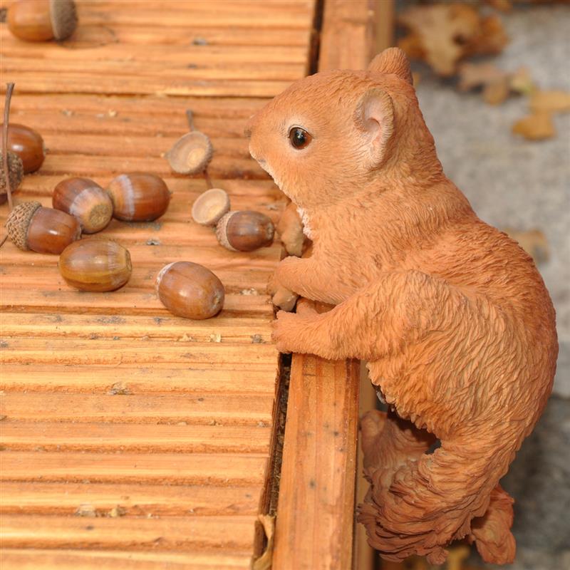 Dazikemo Eichhörnchen Zaunfigur