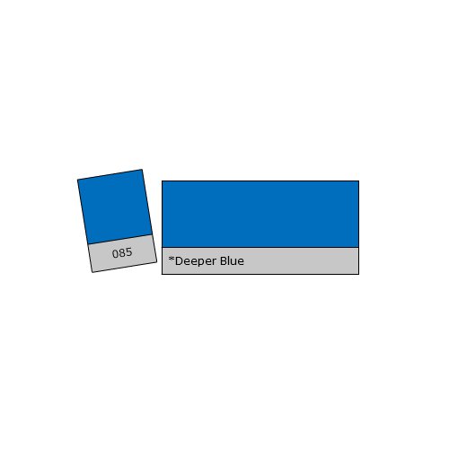 LEE filter 120 x 50cm 085 deeper blue