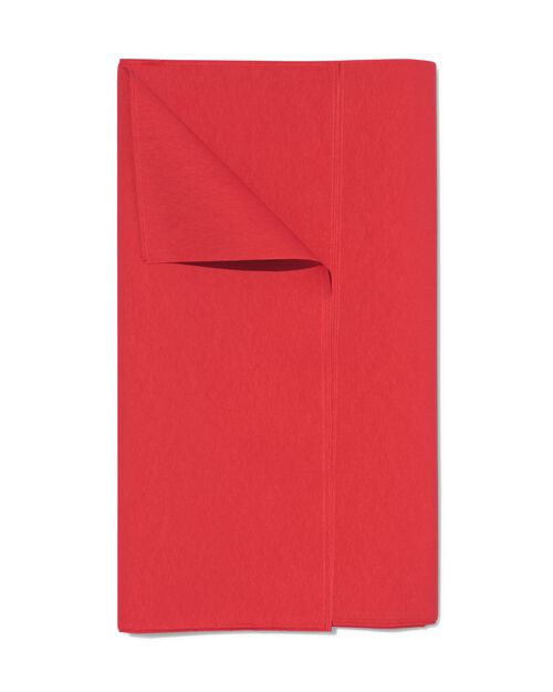 nappe en papier rouge 138x220