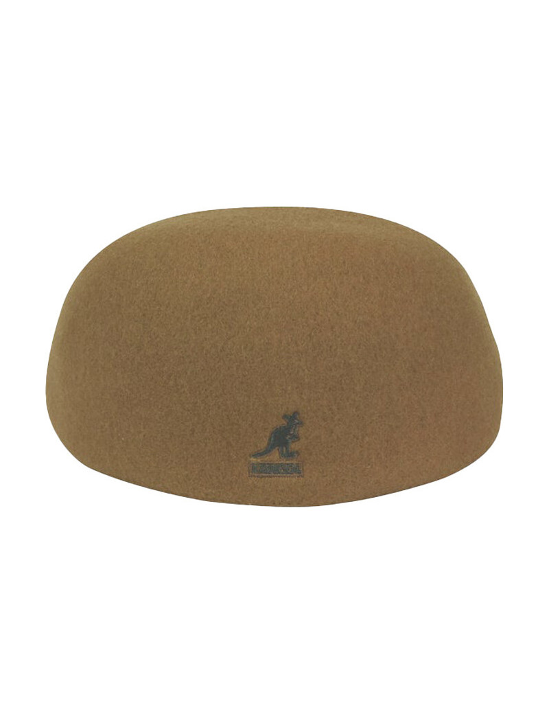 KANGOL CHAPEAU EN LAINE MARRON