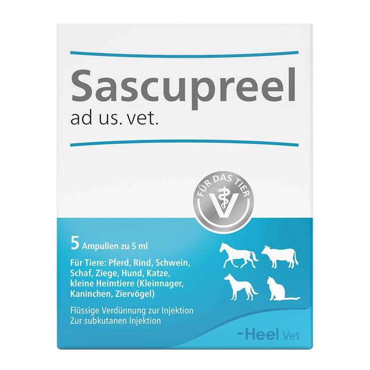 Sascupreel ad us.vet.Ampullen, 5X5 ml