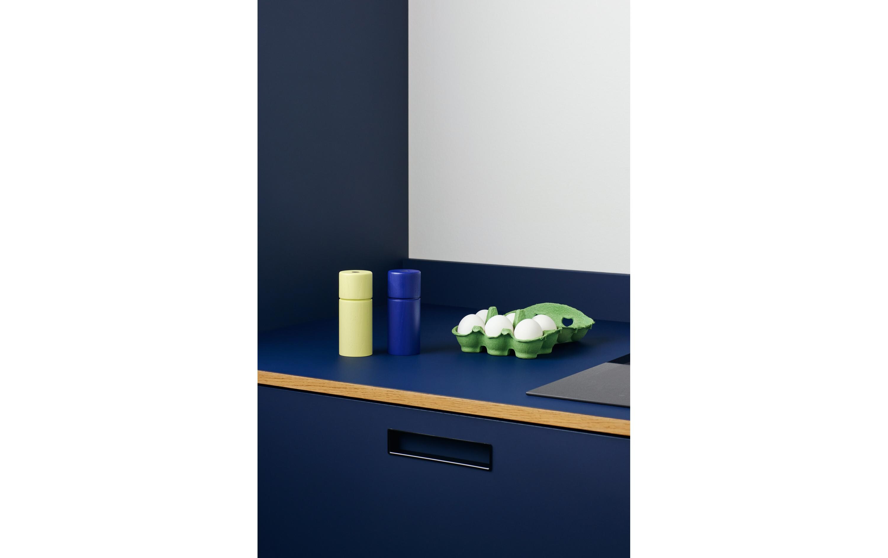 Gewürzmühle Bergen 12 cm, Indigo BlueDie Salz- und Pfeffermühle