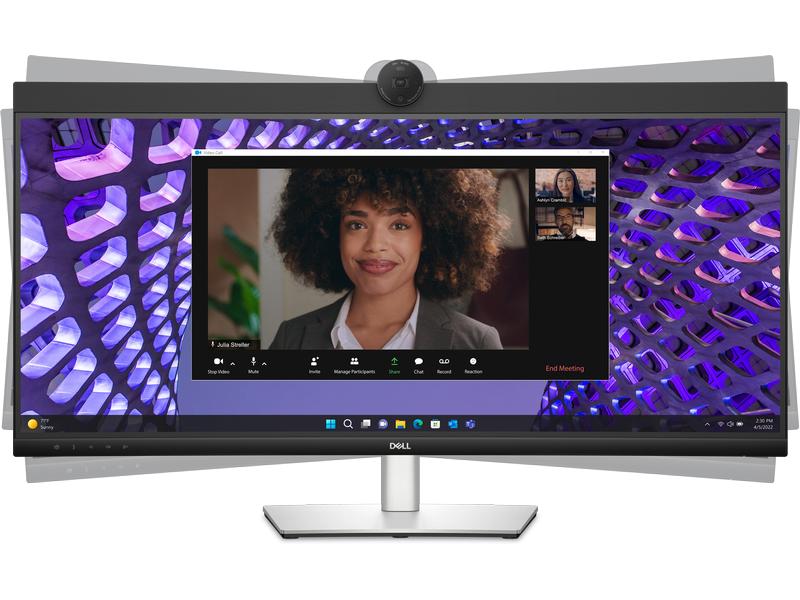 Dell Monitor P3424WEB mit Webcam 34