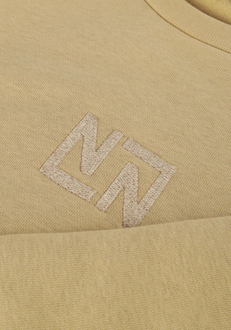 NIK & NIK nude nik & nik mini jurk fancy ls sweatdress