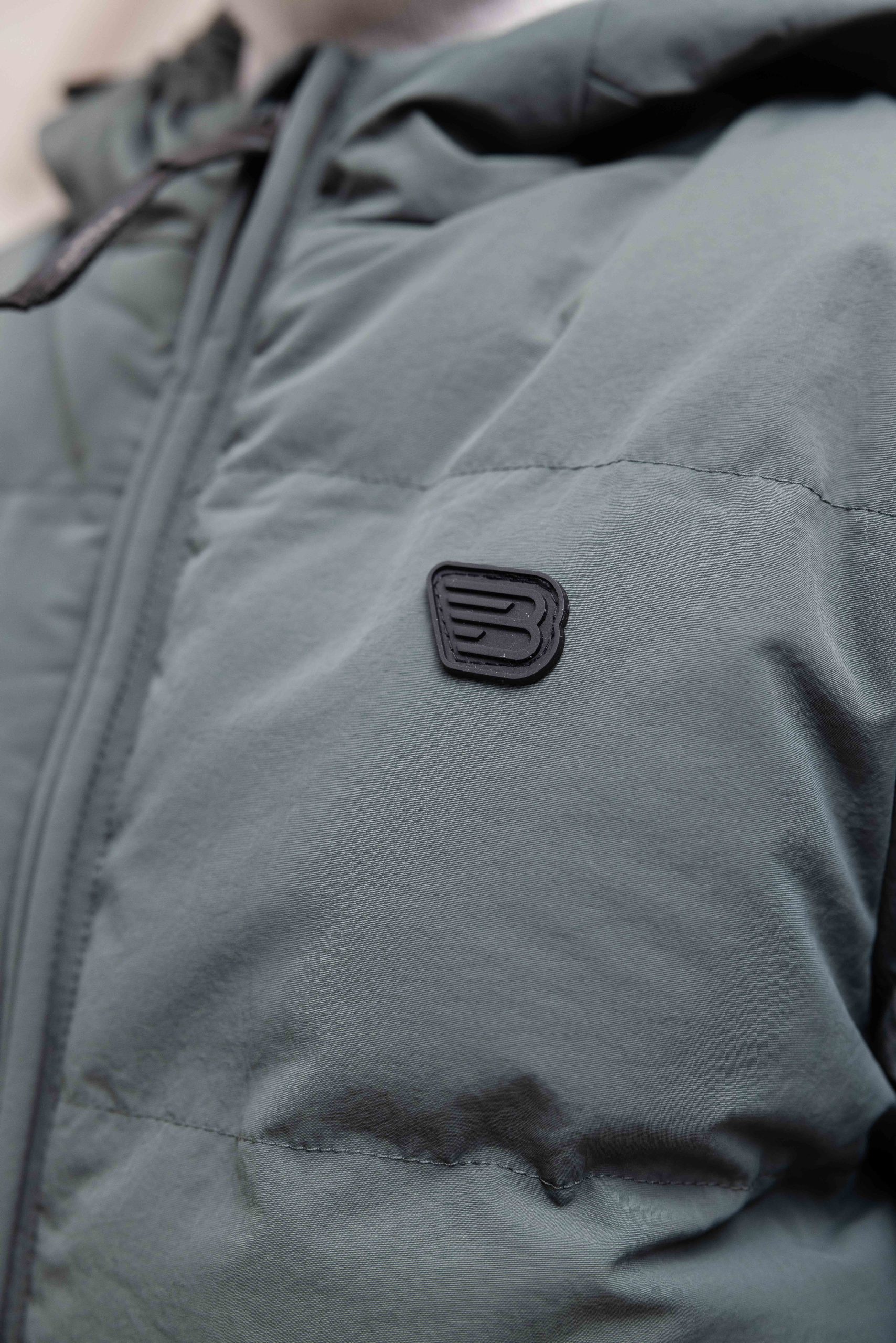 Ballin Amsterdam Puffer Winterjas Kids Groen