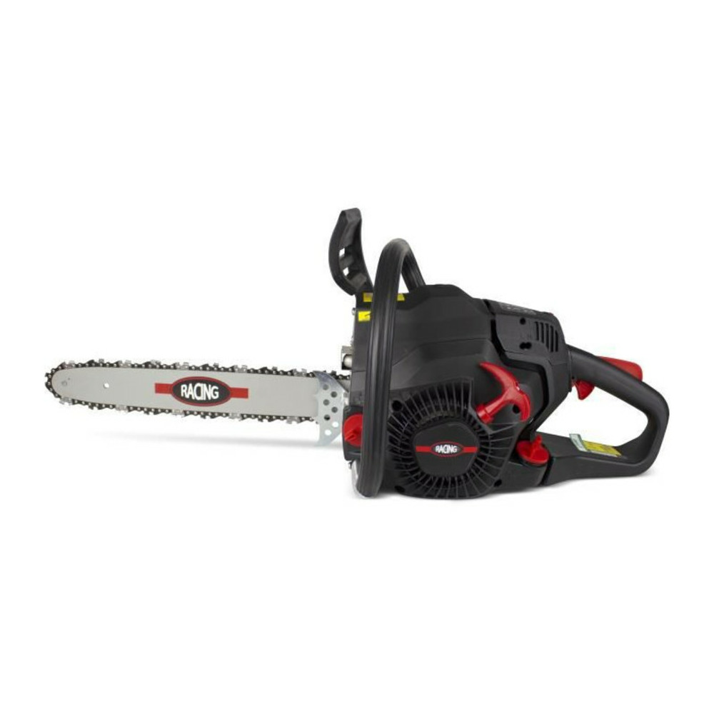 Tronçonneuse thermique - démarrage manuel avec lanceur - racing - 49 cmu00b3 45.7 cm - guide et chaîne racing
