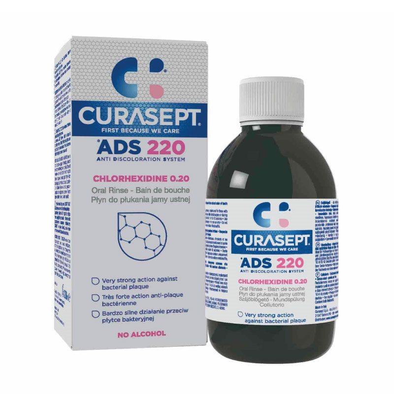 CURASEPT ADS 220 Mouthwash 0.2 %<br>200 ml, Flasche