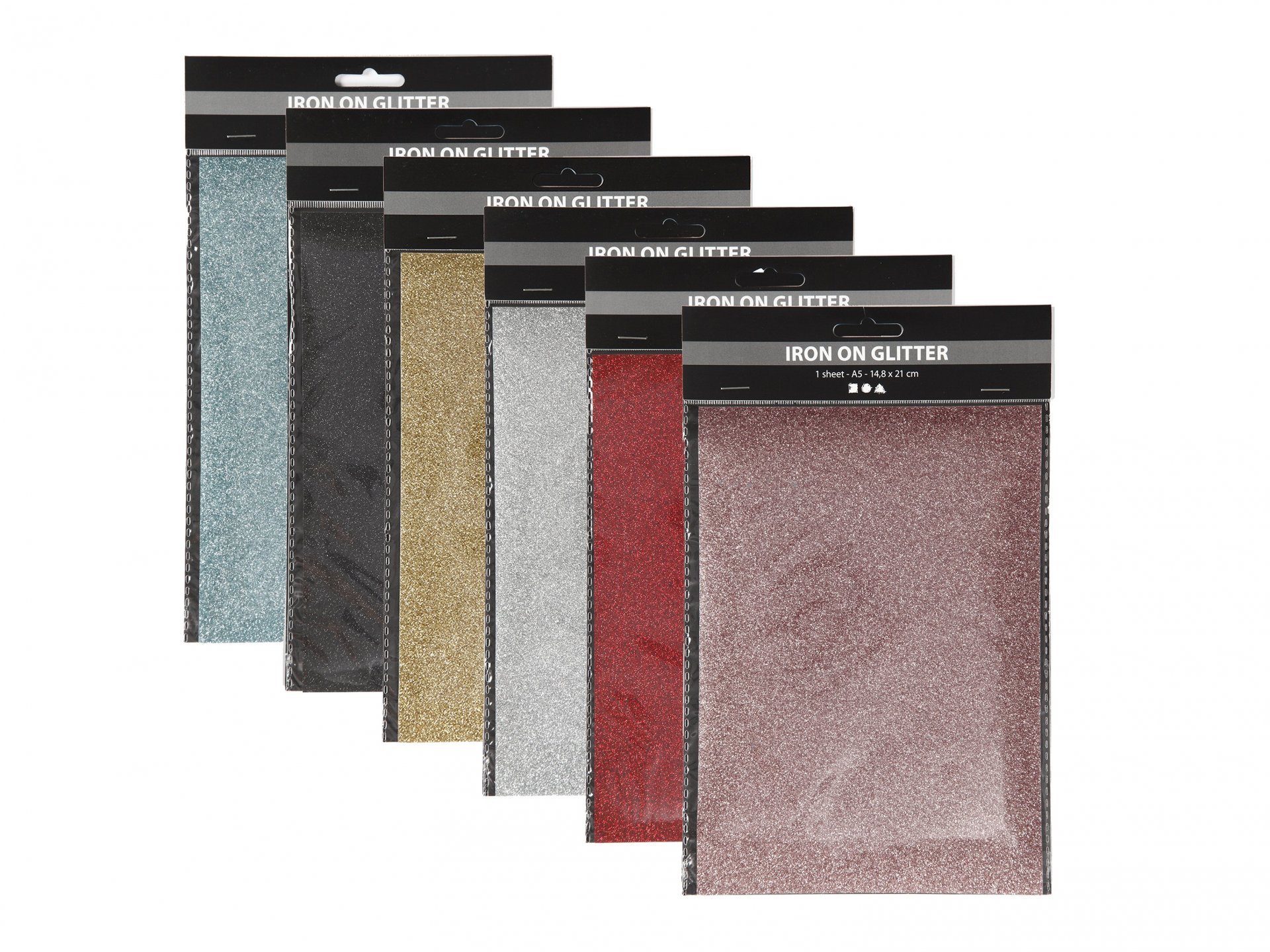 Bügelfolie Glitter