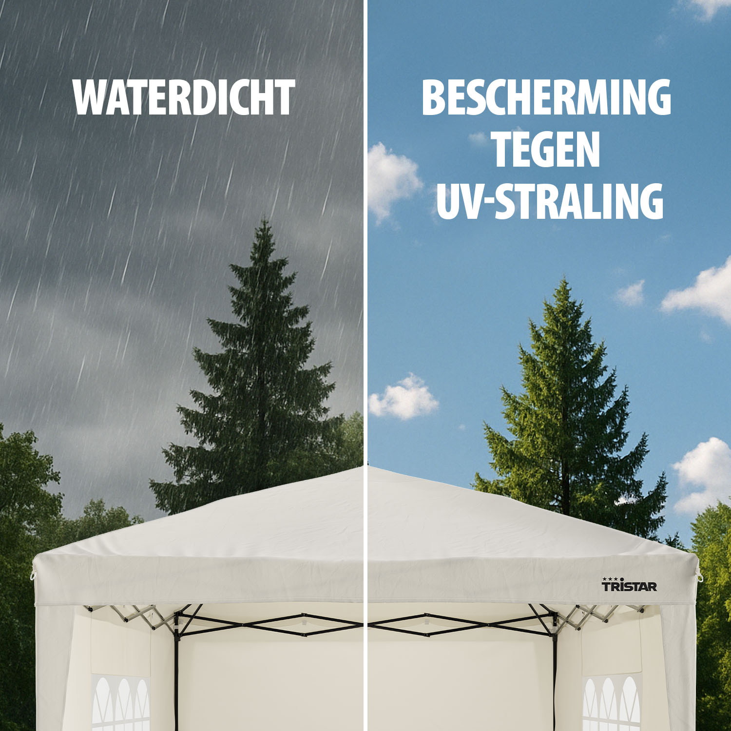 Tristar PT-7803 partytent - 300 x 300 cm