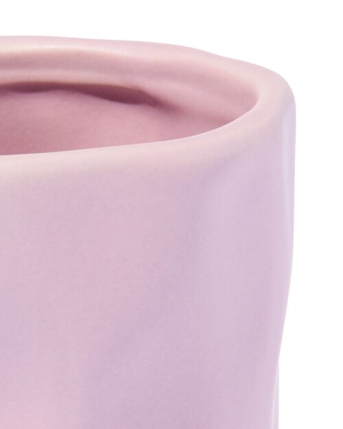 pot de fleurs Ø 6 x 6 cm céramique lilas